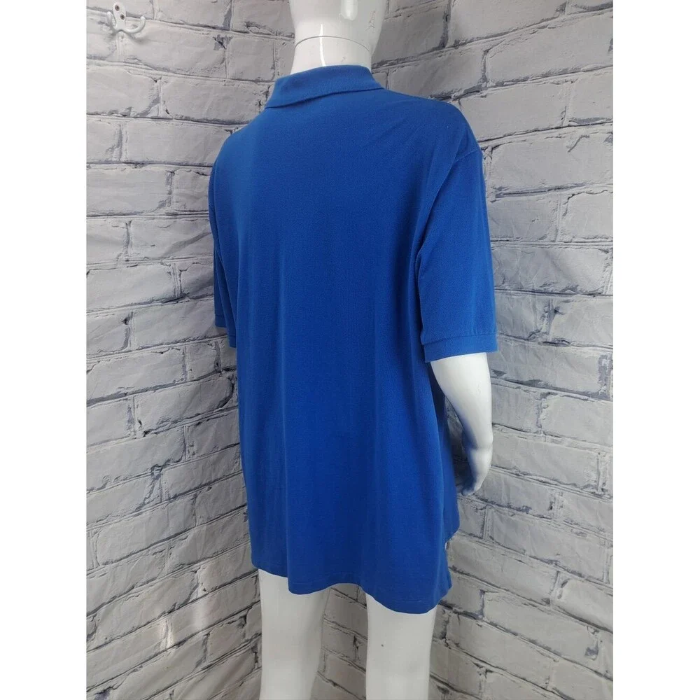 Polo Ralph Lauren Men's Polo Shirt Blue Yellow Pony Big and Tall Size 2XB